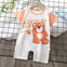 White Happy Day Romper BS6067C